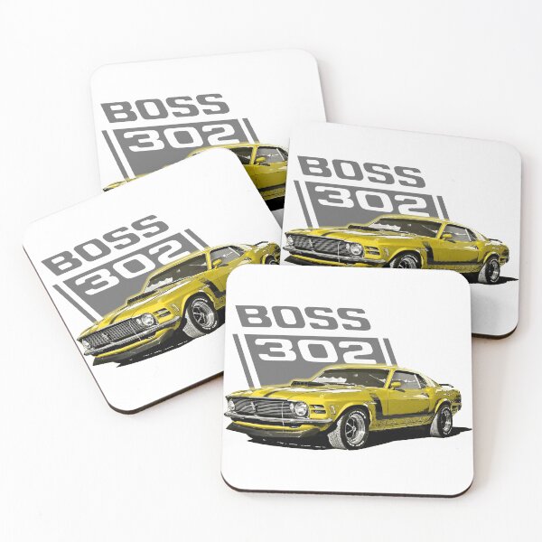 Item preview, Boss 302 Mustang '70 yellow designed and sold by CoolCarVideos.