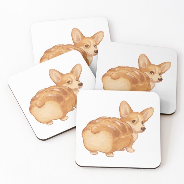 Item preview, Freshly Baked Loaf Corgi Bread designed and sold by Petzzz.