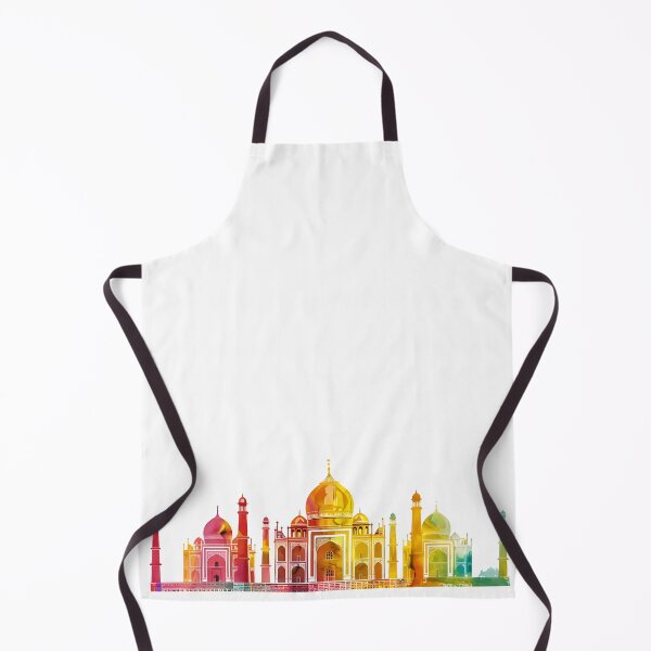 Item preview, Taj Mahal India Skyline - Vibrant Watercolor Architecture & Landmark Art designed and sold by DesignArtist.ia.