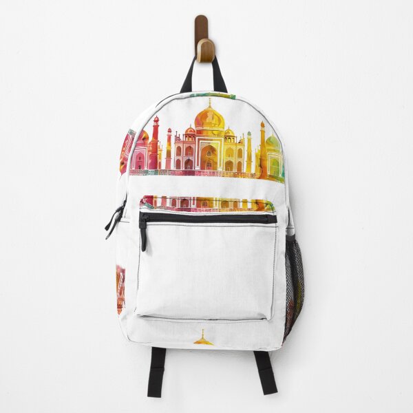 Item preview, Taj Mahal India Skyline - Vibrant Watercolor Architecture & Landmark Art designed and sold by DesignArtist.ia.