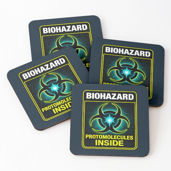Item preview, Biohazard: Protomolecule Containment Breach – The Expanse Sci-Fi Warning 2 designed and sold by VoglR.