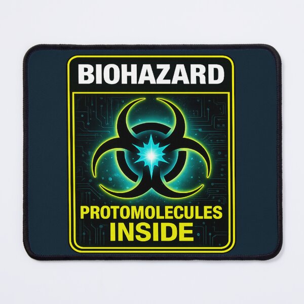 Item preview, Biohazard: Protomolecule Containment Breach – The Expanse Sci-Fi Warning 2 designed and sold by VoglR.