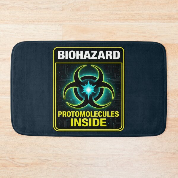 Item preview, Biohazard: Protomolecule Containment Breach – The Expanse Sci-Fi Warning 2 designed and sold by VoglR.