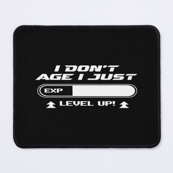 Item preview, Level Up Not Age | Gamer Birthday Quote | EXP Bar Design | Funny Aging Shirt | Gaming Gift Idea designed and sold by Bright Nest Studio.