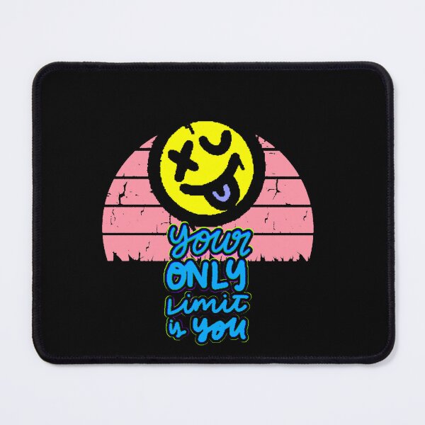 Item preview, Your Only Limit Is You – Motivational Funny Emoji designed and sold by AstronautMerch.