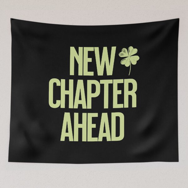 Item preview, New Chapter Ahead Shamrock Symbol of Strength and New Beginnings designed and sold by Vac1.