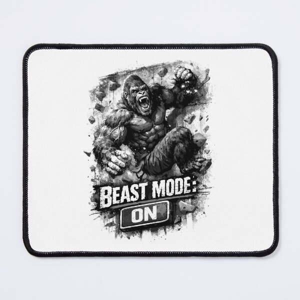 Item preview, Beast Mode Gorilla – Bouldering & Climbing Shirt designed and sold by Pineapple-Tree.