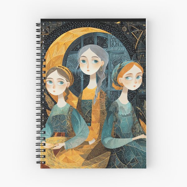 Item preview, The Three Sisters: Slavic Fairytale Art designed and sold by Banal25.
