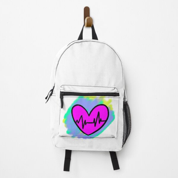 Item preview, Heart with ECG Line – Heart with Electrocardiogram designed and sold by AstronautMerch.