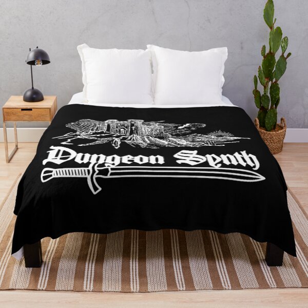 Item preview, Dungeon Synth White Print designed and sold by TeufelDesign.