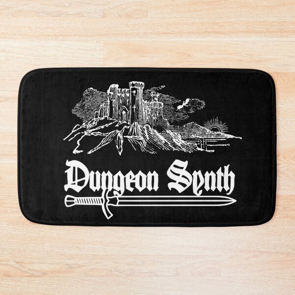 Item preview, Dungeon Synth White Print designed and sold by TeufelDesign.
