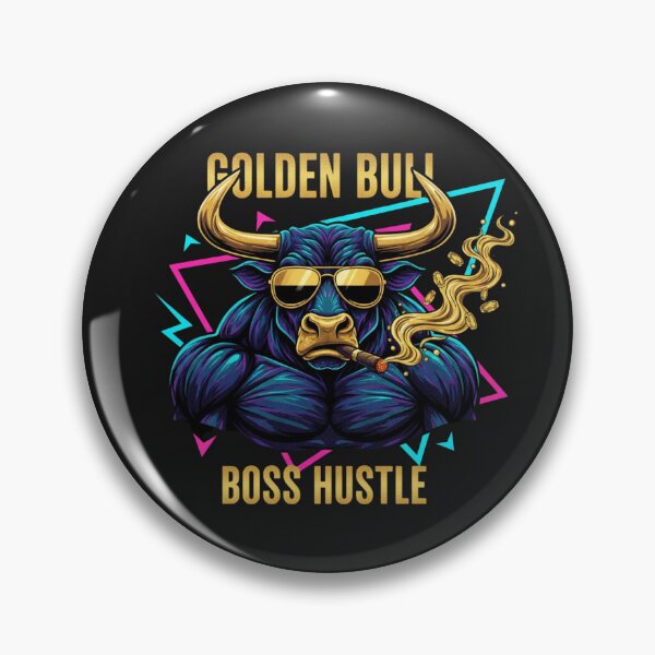 Item preview, Golden Bull Market Boss – Wealth & Power – kawisStarr Gold 80 PL: Złoty Byk Giełdowy – Bogactwo i Moc – kawisStarr Gold 80 designed and sold by KawisStarr.
