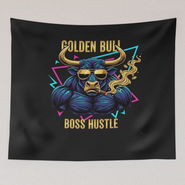 Item preview, Golden Bull Market Boss – Wealth & Power – kawisStarr Gold 80 PL: Złoty Byk Giełdowy – Bogactwo i Moc – kawisStarr Gold 80 designed and sold by KawisStarr.