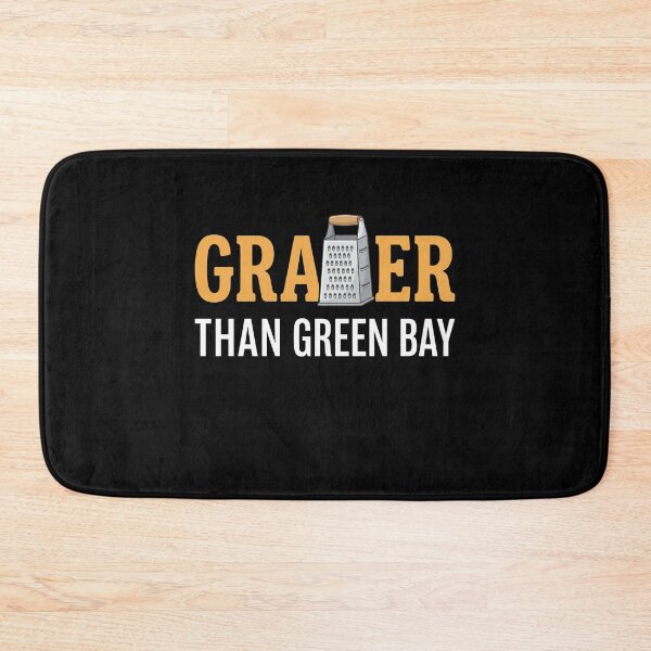 Item preview, Grater Than Green Bay - Funny Cheese Grater Football Rivalry Slogan designed and sold by SofenArt.