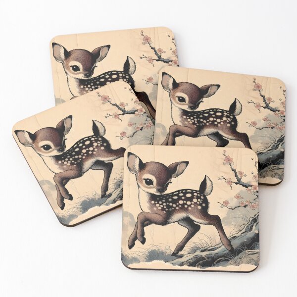 Item preview, Cute Baby Deer, Ai Generated Art  designed and sold by ACC .