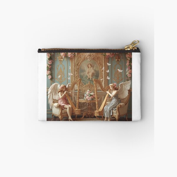Item preview, Celestial Harp Serenade in Floral Elegance designed and sold by Looyoursellf.