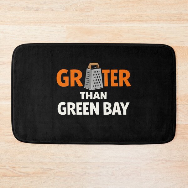 Item preview, Grater Than Green Bay - Funny Cheese Grater Football Rivalry Slogan designed and sold by SofenArt.