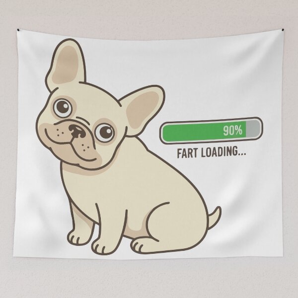 Item preview, Fart Loading Funny French Bulldog designed and sold by Petzzz.