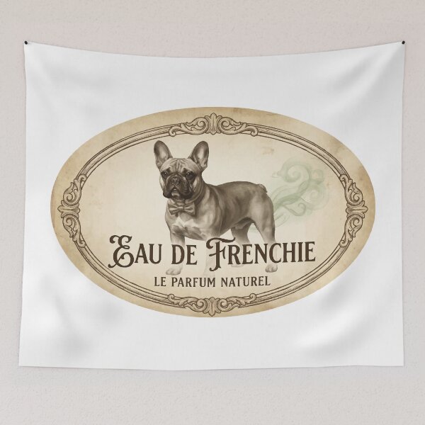 Item preview, Eau de Frenchie Dog Perfume Parody designed and sold by Petzzz.