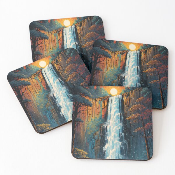 Item preview, Sunset Waterfall - Angel Falls designed and sold by FriskyLemur.