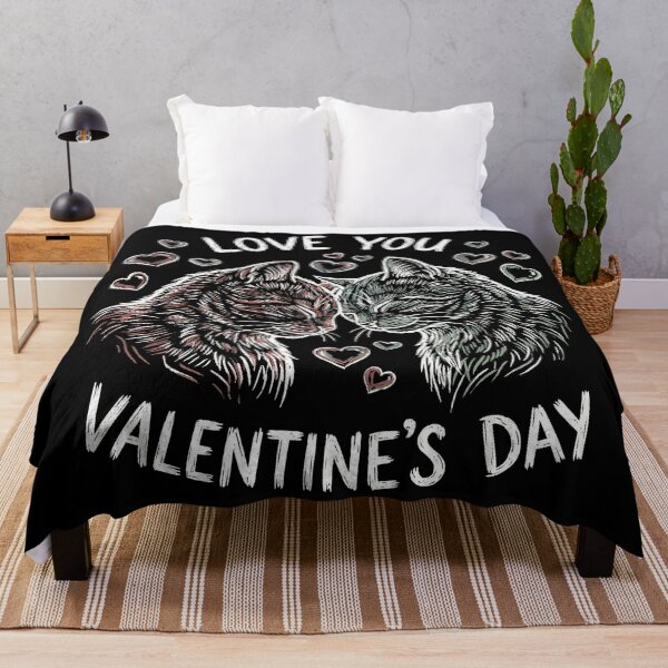 Item preview, Romantic Sketchy Cats Nuzzling Love You Valentine Art designed and sold by zzz888.