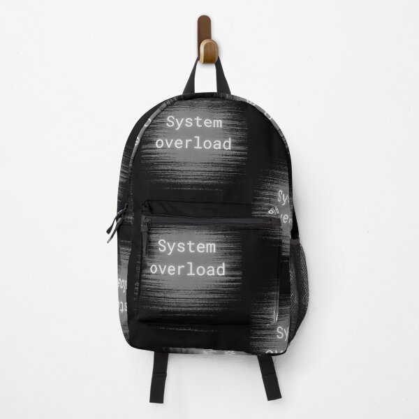 Item preview, System Overload – Minimal Tech Burnout Error Aesthetic Design designed and sold by MK-Charlie.