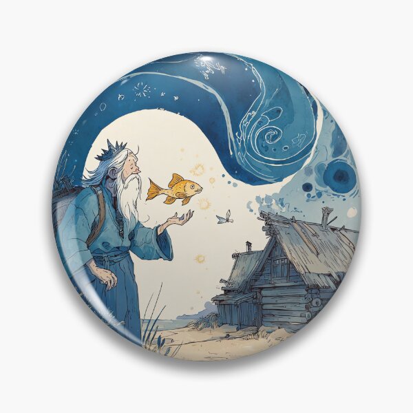 Item preview, The Golden Fish: A Tale of Wishes designed and sold by Banal25.