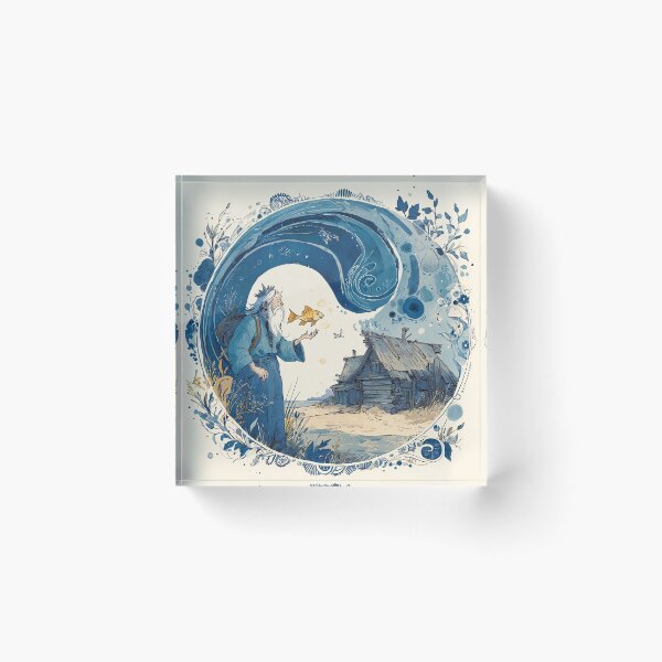 Item preview, The Golden Fish: A Tale of Wishes designed and sold by Banal25.