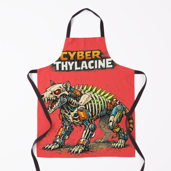 Item preview, Tasmanian tiger - Cyber Thylacine designed and sold by Jani-art-world.