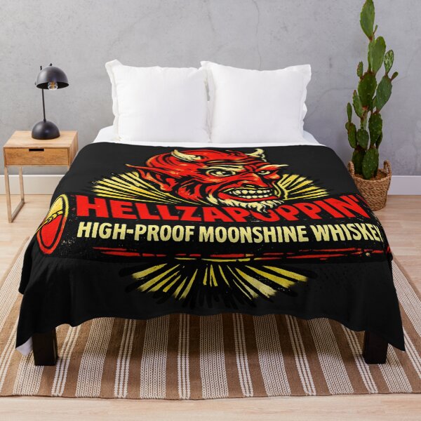 Item preview, Vintage Crazy Demon Moonshine Whiskey designed and sold by Kujo Dangerous Vintage.