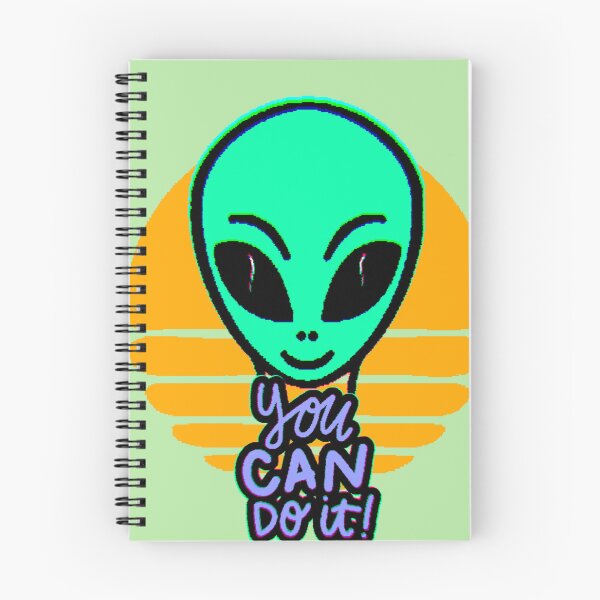 Item preview, You Can Do It Alien – Motivational Alien Face designed and sold by AstronautMerch.