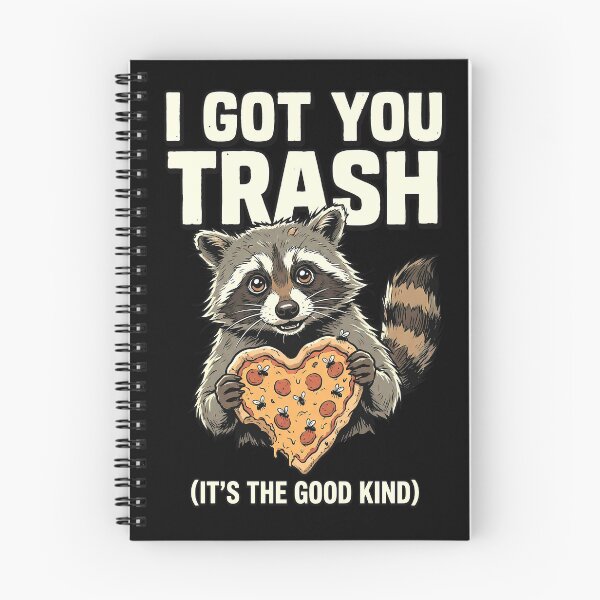Item preview, Valentines Day I Got You Trash Raccoon Pizza Lover Humor designed and sold by ZuToMi.