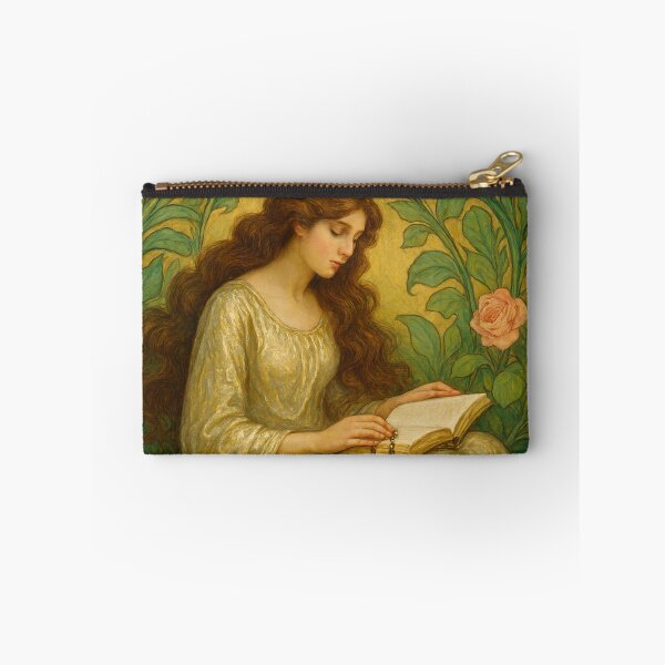 Item preview, Dreamy woman in the light of the leaves designed and sold by Sigtrix.