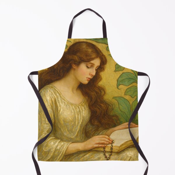 Item preview, Dreamy woman in the light of the leaves designed and sold by Sigtrix.