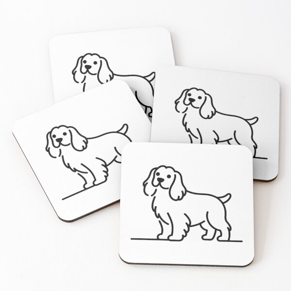 Item preview, Sussex Spaniel Minimalist Dog designed and sold by RedWhiteTees.