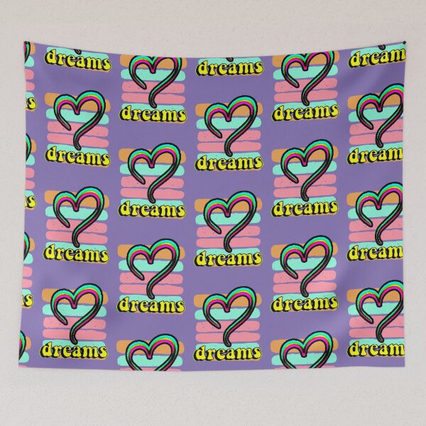 Item preview, Dreams Heart – Elegant Heart with an Inspirational Message designed and sold by AstronautMerch.