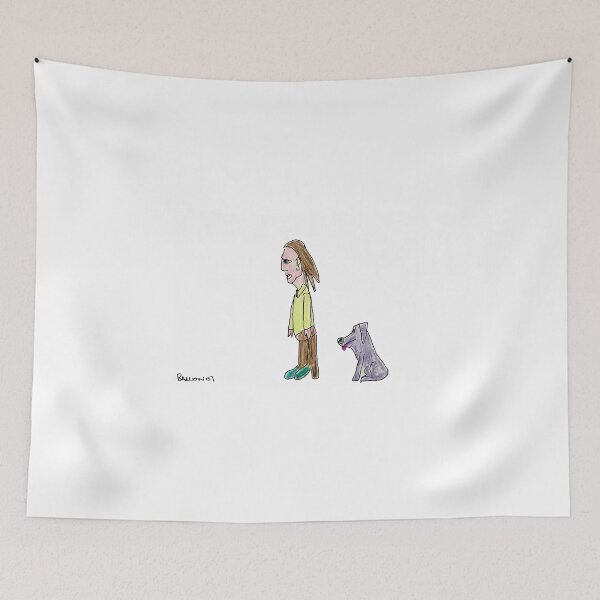 Item preview, purple dog designed and sold by leebarlowDraw.