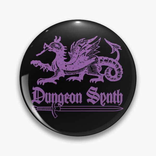 Item preview, Dungeon Synth Dragon Color Print designed and sold by TeufelDesign.