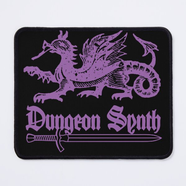 Item preview, Dungeon Synth Dragon Color Print designed and sold by TeufelDesign.