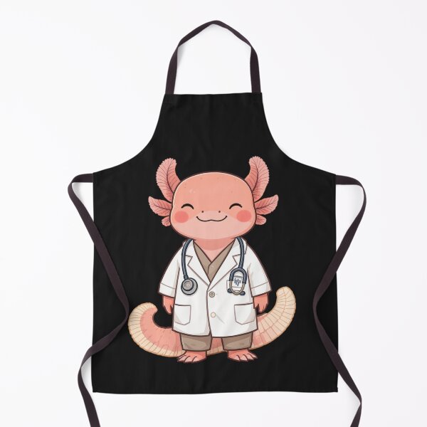 Artikelvorschau, Doktor Axolotl – Ruhige, fürsorgliche medizinische Fachkraft (Illustration) entworfen und verkauft von ColorSplash123.