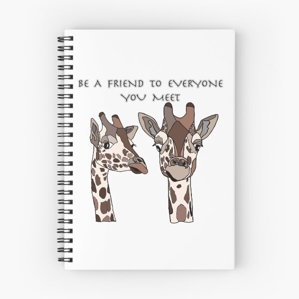 Artikelvorschau, Giraffe Love – Sei ein Freund entworfen und verkauft von Colleen Macomber.