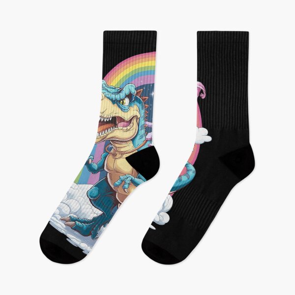 Item preview, Cat Unicorn Riding Dinosaur T rex Kitten Lover Space Galaxy  designed and sold by DigitaldeligArt.