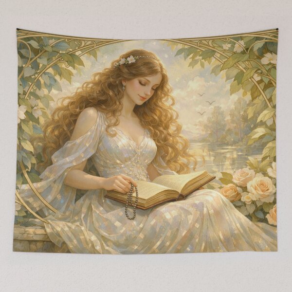 Item preview, Dreamy reader in nature designed and sold by Sigtrix.