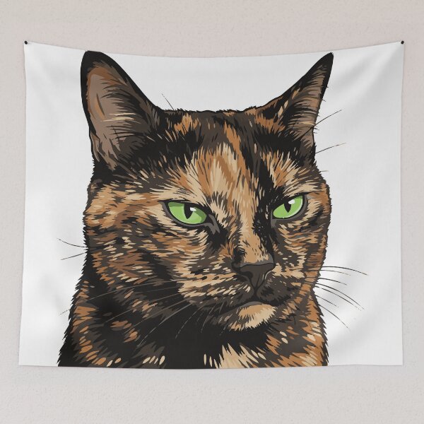 Item preview, Bombastic Side Eye Judgemental Tortie designed and sold by Petzzz.