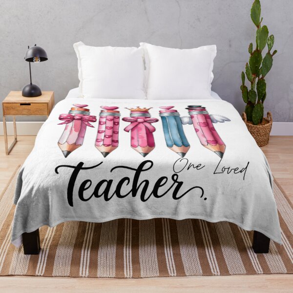 Item preview, Valentine Teacher Pencils – Cute Pink Heart Pencil Illustration for Teachers designed and sold by Happy'CLICK'.