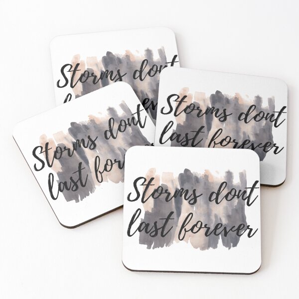 Item preview, Storms dont last forever - Positive Affirmations [ 2021 - Collection ] designed and sold by elmsstudios.