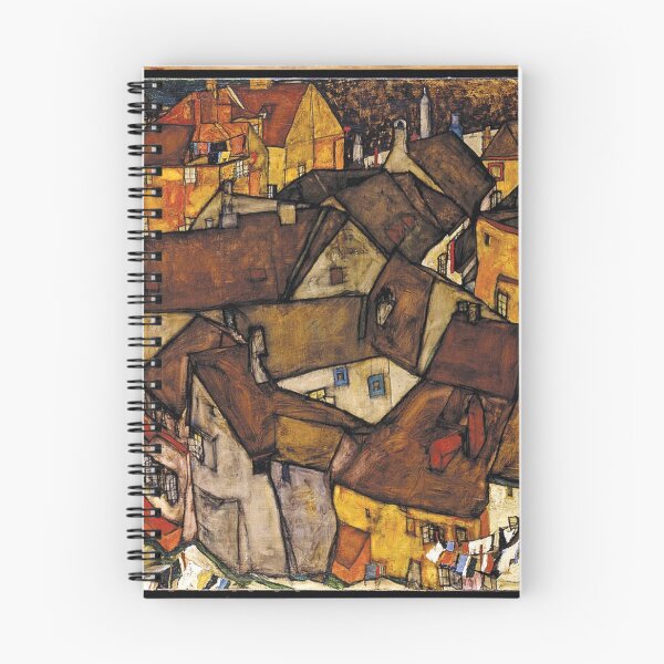 Item preview, Egon Schiele - Krumau , Crescent of Houses  designed and sold by RickE.