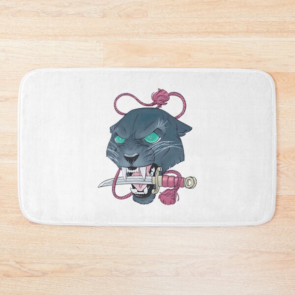 Item preview, Fierce Panther With Katana Bite, Merch By Amazon, Redbubble, Teepublic, Limited Edition, Perfect Gi designed and sold by BooZooBoutique.