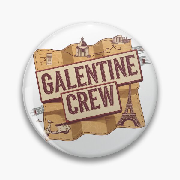 Item preview, Galentine Crew Travel Map – Girls Trip Europe Friendship Valentine Design designed and sold by Happy'CLICK'.