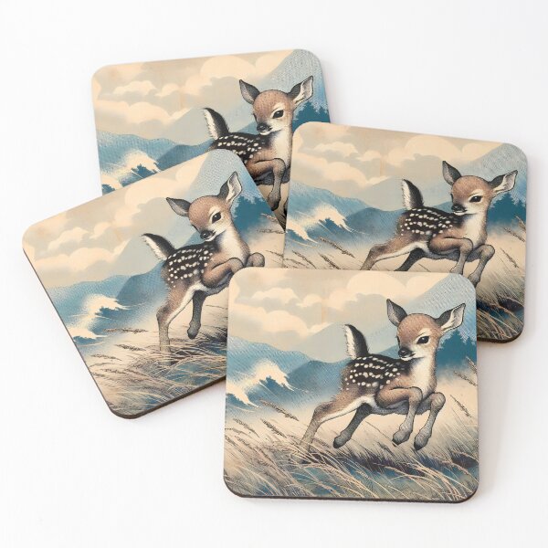 Item preview, Cute Baby Deer, Ai Generated Art  designed and sold by ACC .